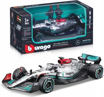 Obrázok produktu pre BBU Race F1 Mercedes F1 W13 E PE 1:43 18-38065