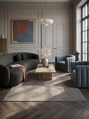 Teppich Beige rechteckig im modernen Wohnzimmer_#sku_BARK54041-BARK54964-BARK54965-BARK54966-BARK64636-BARK67095#