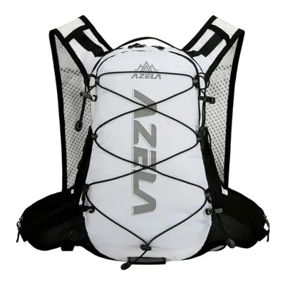 Produktbild von Leichter Laufrucksack, Trinkrucksack, Outdoor Reise Wanderrucksack mit Reflektierendes Design, Weiß-1