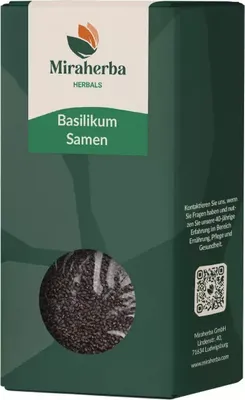 Produktbild von Miraherba - BasilikumSamen - 100g