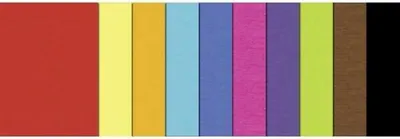 Produktbild von Tonpapier 130g/qm 35x50cmVE=30 Blatt 10 Farben sortiert