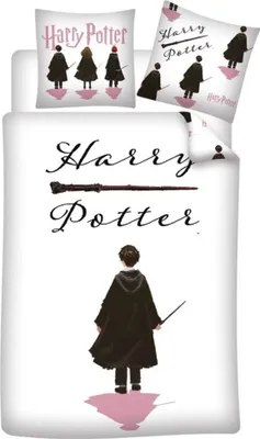 Produktbild von Harry Potter Hogwarts Kinder Bettwäsche 2tlg. Set 135-140x200 65x65 cm