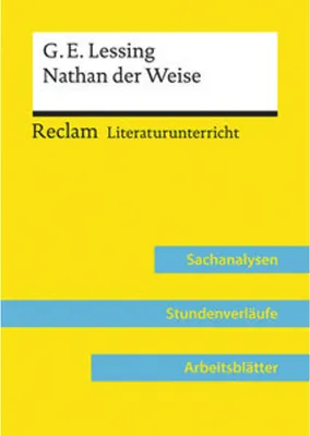 Image de Gotthold Ephraim Lessing: Nathan der Weise (Lehrerband)