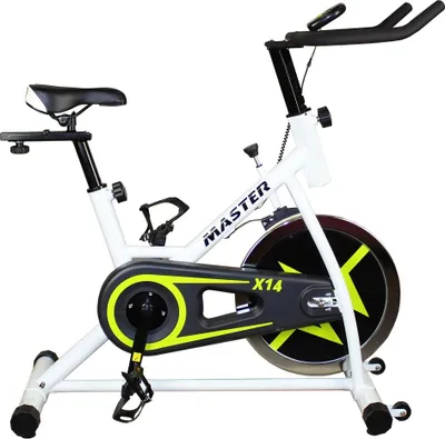 Produktbild von Heimtrainer X-14, 15 kg Schwungmasse, Riemenantrieb, 120 kg Belastbarkeit, 105x50x105 cm