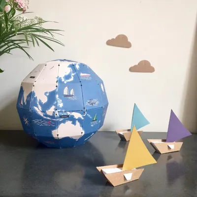 Image de Kit créatif : 6 voiliers à construire