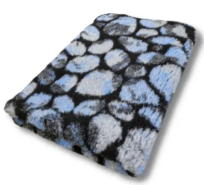 Produktbild von Vet Bed Hundedecke Stepping Stone blau 100 x 75 cm
