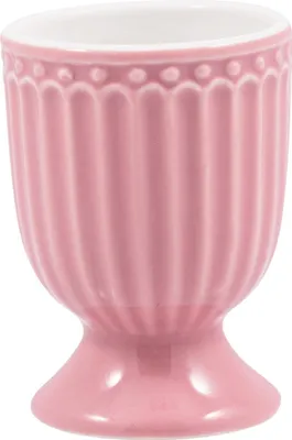 Villeroy & Boch Rose Garden Eierbecher 4er-Set – Porzellan, Weiß/rosa