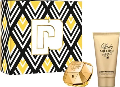 Image de Paco Rabanne Lady Million 50 ml EdP Set avec Body Lotion