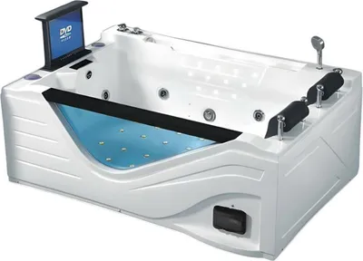 Produktbild von Luxuswanne Whirlpool Massagewanne Wellnesswanne Freistehende Wanne 195x130 cm