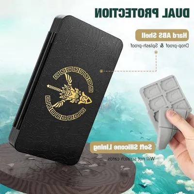 Game Card Case für The Legend of Zelda: Tears of The Kingdom, geeignet für Nintendo Switch OLED/Switch, tragbare