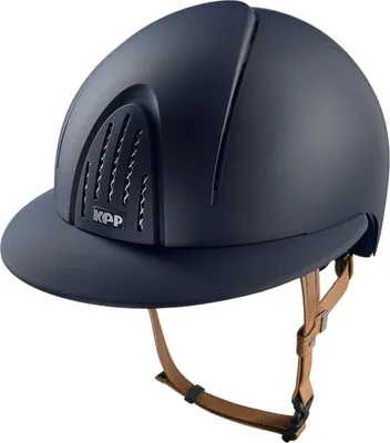 Produktbild von KEP Smart Nova Textile beige Strap Polo Visor Reithelm