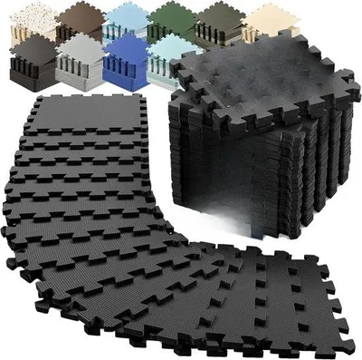 Produktbild von Famanu EVA Schaum Puzzlematten Set 18 Stück - Sport, Fitness und Boden Schutz