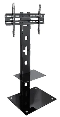 Produktbild von Transmedia Standfuss fur LCD TV; Standfuß für Flachbildschirme 32 - 65 (81 - 165 cm), Belastung bis 40 kg, HP 2 C