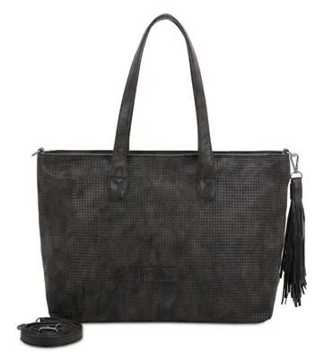 Produktbild von Fritzi aus Preußen Umhängetasche Schultertasche Vintage Jordy Shopper Black Idol dunkelgrau