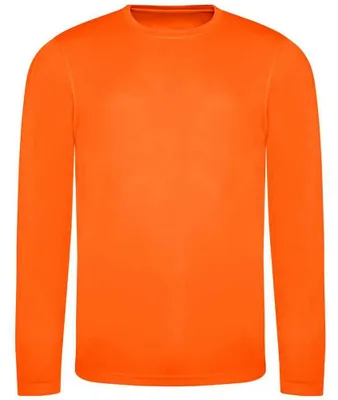 Image de AWDis Cool - T-shirt pour hommes/femmes unie à manches longues LT3968 (XXL) (orange)