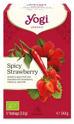 Obrázek produktu pro Čaj Spicy Strawberry – Pikantní jahoda