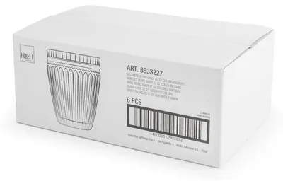 Produktbild von H&H Set mit 6 Gänseblümchengläsern in verschiedenen Farben cc270