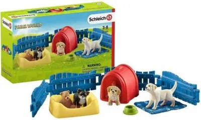 Obrázek produktu pro schleich FARM WORLD 42480, Dogs, Farm animals / farm toys, 3 rok/roky, Vícebarevný, Plast