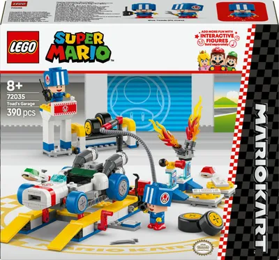 Image de LEGO Super Mario Mario Kart Atelier de Toad 72035 Set 390 Pièces