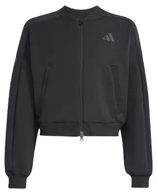Produktbild von ADIDAS KR2256 JG FI 3S FZ Kapuzenjacke, Schwarz, 14 Jahre