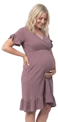 Immagine prodotto di Abito premaman in morbido cotone di bambù, ideale per la gravidanza e l'allattamento