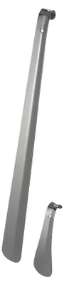 Produktbild von Schuhlöffel Set 2-teilig, Edelstahl, 51 cm & 15 cm, Schuhanzieher