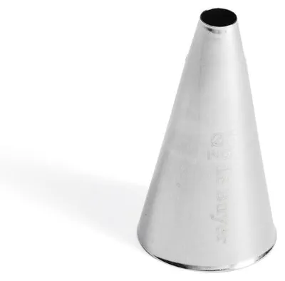Image de de Buyer 211106N, Embouts de décoration pour pâtisserie, Poche à douille, Acier inoxydable, Acier inoxydable, 6 mm, 50 mm