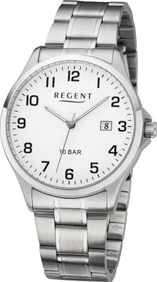 Produktbild von Regent Herren Uhr F1190 Edelstahl Quarz