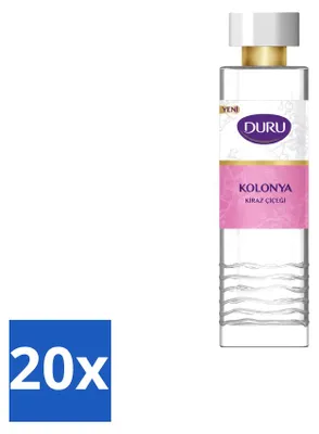 Produktbild von 20 x Duru Eau de Cologne Kersenbloesem Handdesinfektionsmittel 400 ml - Vorteilspackung - 20 Stücke