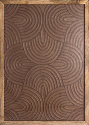 Produktbild von PTMD - Elasah Wandpaneel - Braun - 76 x 3 x 102 cm