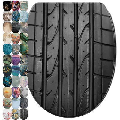 Obrázek produktu pro SANILO® WC sedátko s mechanismem Soft-Close a rychloupínáním Tyre, WC víko přímo od výrobce, WC sedátko, WC sedátko, WC víko