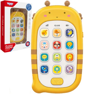 Obrázok produktu pre WOOPIE BABY Interaktívny telefón pre deti s zvukovými efektmi