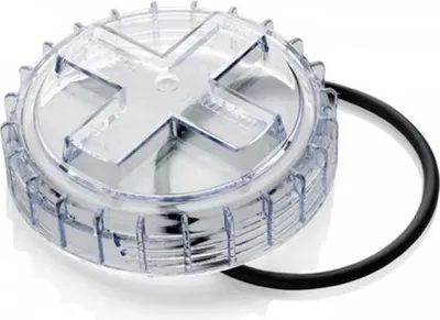 Produktbild von Vetus 330er Direktluftfilter Silber  Silber One Size