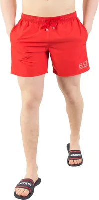 Produktbild von EA7 Herren Sea World Badeshorts, Rot Large