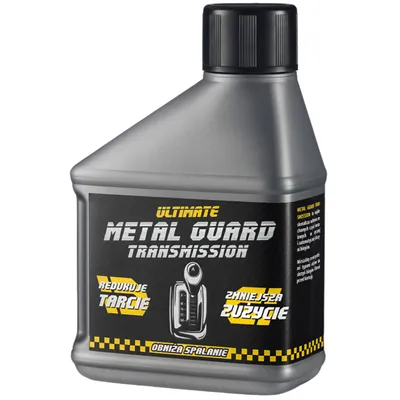 Produktbild von Metal Guard Transmission Getriebeöl Additiv 300 ml für Schaltgetriebe Automatikgetriebe Differenzial Reduktor Schutz Pkw Lkw Maschinen