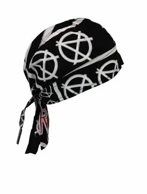 Produktbild von Bandana cap Anarchie, Kopftuch Anarchie, Bandana headscarf with skulls, Pañuelo pañuelo con calaveras, Foulard bandana avec des crânes