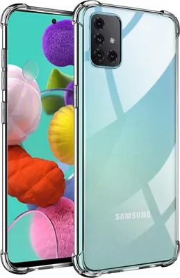 Produktbild von Hülle für Samsung Galaxy A51 Schutzhülle Anti Shock Handy Case Transparent Cover