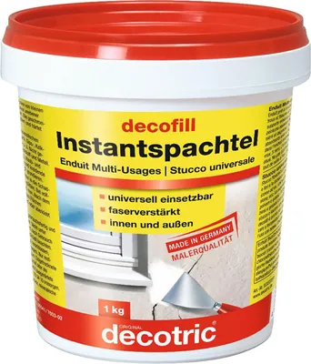 Produktbild von Decotric Decofill Instantspachtel 1 kg