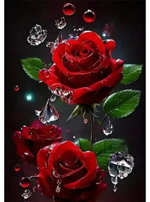 Obrázek produktu pro Diamantová mozaika Norimpex - Roses 2001398