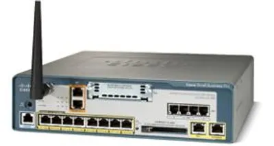 Produktbild von Cisco Unified Communication 540 2xBRI, 100 - 240V AC, 50/60 Hz, 280,7 x 66,7 x 266,7 mm, 3,63 kg, 0 - 40 °C, IEC 60950-1, AS/NZS 60950.1, CAN/CSA-C22.2 No. 60950-1, EN 60950-1, UL 60950-1, 2 x BRI, 4 x FXS, 1 x VIC