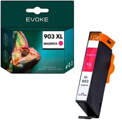 Produktbild von Evoke kompatible Tinte für HP 903XL HP903 T6M07AE Magenta 12 ml 1040 Seiten OfficeJet Pro 6860 6868 6900 6950 6960 6968 6970 6975 6978