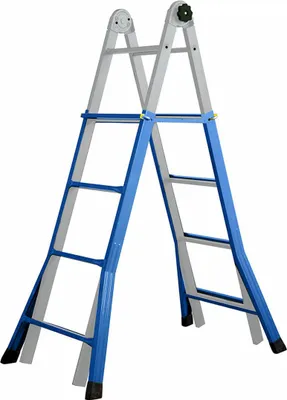 Zdjęcie produktu dla Drabina teleskopowa EDM 75090 stal aluminiowa 4 m x 58 cm 8 stopni