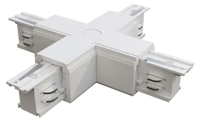 Zdjęcie produktu dla Złącze MAYTONI „X” – akcesoria do systemu szyn Trinity TRA005CX-31W