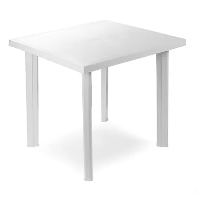 Produktbild von Gartentisch Kunststoff Balkontisch Esstisch 80x75x72cm