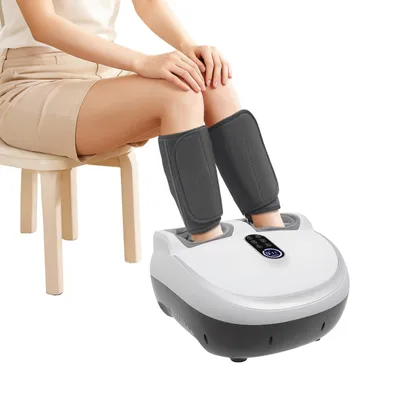Image de Appareil de massage des pieds avec fonction chauffante  Appareil de massage des jambes et des pieds pour la maison et le bureau