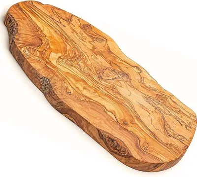 Produktbild von Famanu Servierbrett aus Olivenholz - Handgefertigt, 39x18 cm