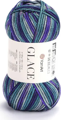 Produktbild von Yarn Art Glace 7209 Strickgarn