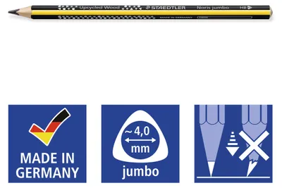 Obrázok produktu pre STAEDTLER Ceruzka Noris Club triplus jumbo Tvrdosť: HB