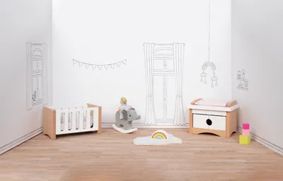 Zdjęcie produktu dla styl mebli dla lalek goki, pokój dziecięcy