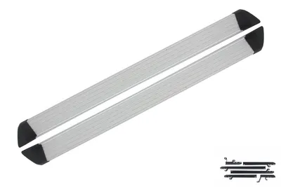 Image de Marchepieds latéraux pas pour Nissan X-Trail II 2007-2012 pas